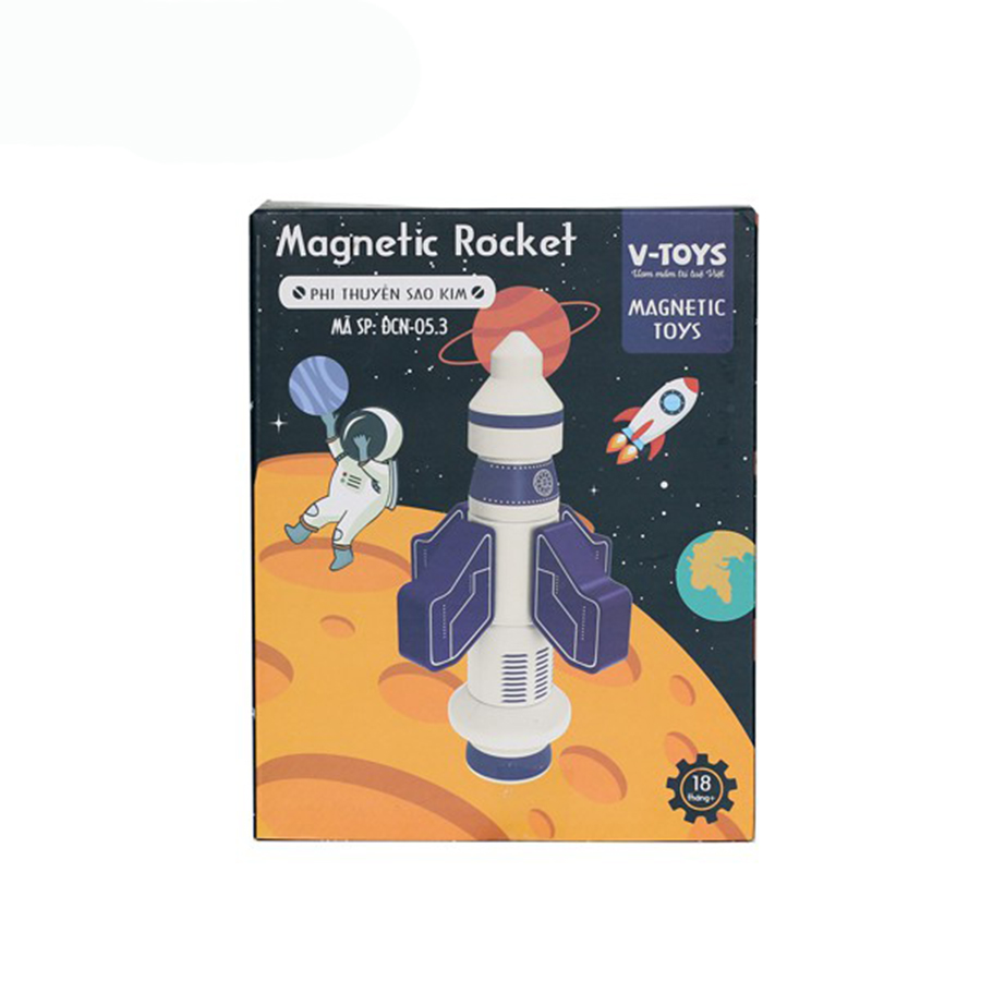 Đồ Chơi Magnetic Rocket V-Toys 5.1 ĐCN-05.1