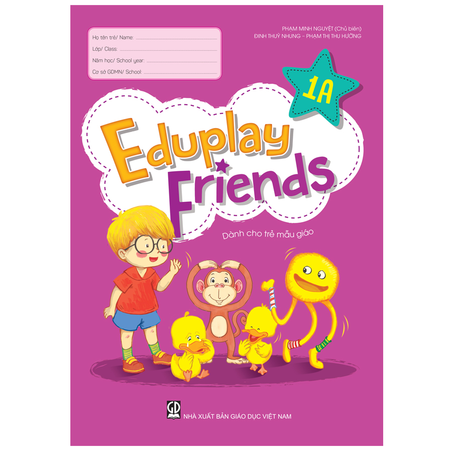 Eduplay Friends 1A - Dành Cho Trẻ Mẫu Giáo