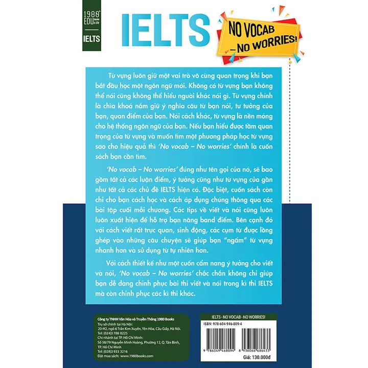 Ielts Vocab - No Worries!