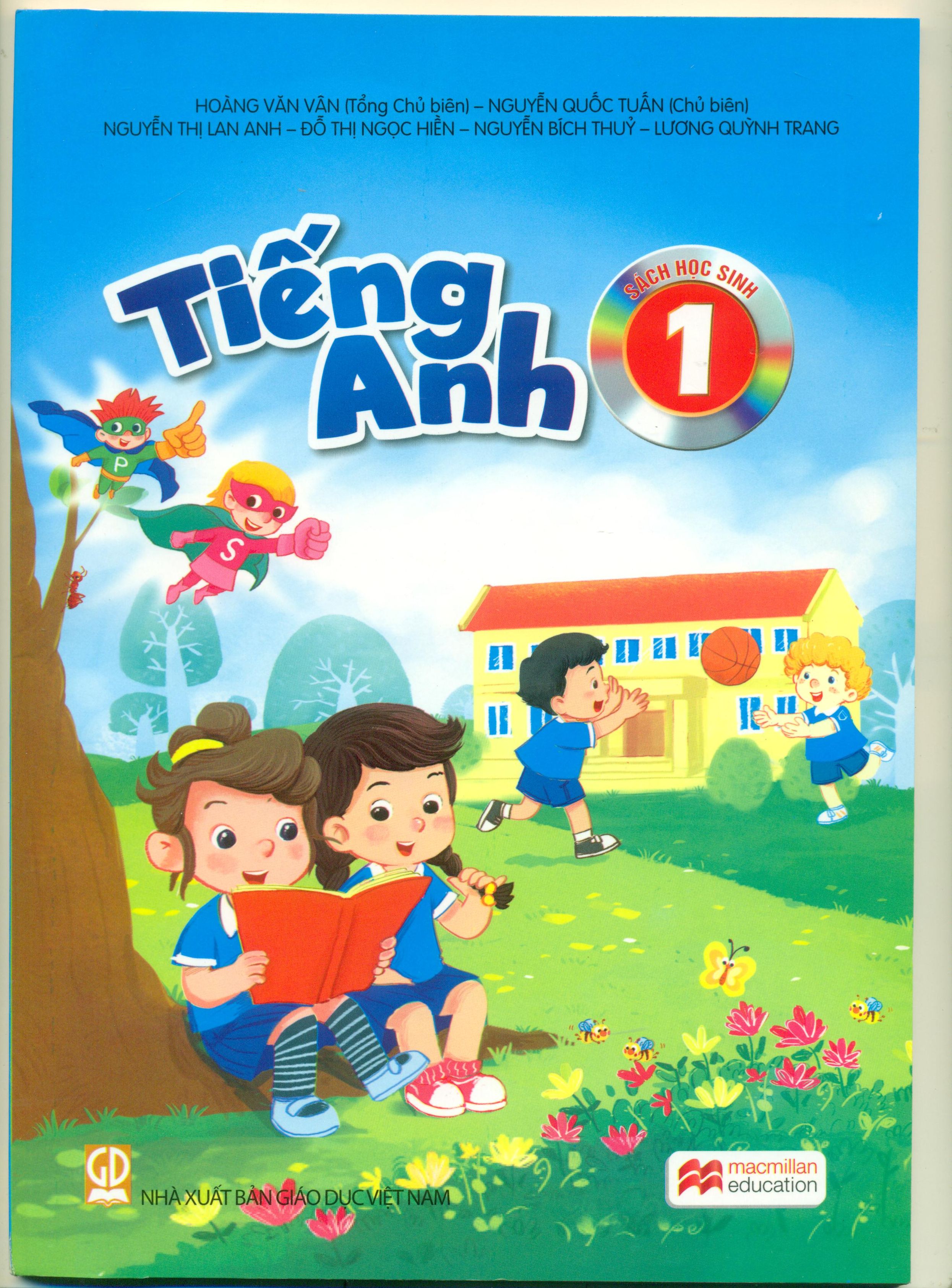 Tiếng Anh lớp 1 - Sách học sinh (Kèm CD)