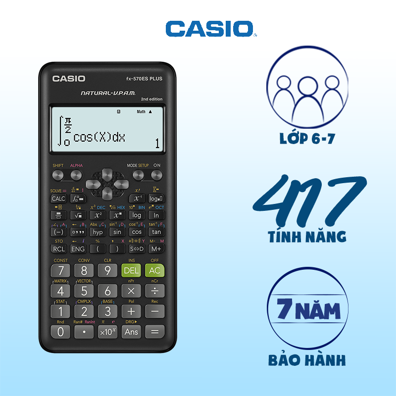 Máy Tính Casio FX-570ES Plus New