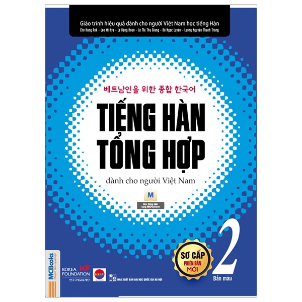 Tiếng Hàn Tổng Hợp Dành Cho Người Việt Nam Sơ Cấp 2 - Bản Màu