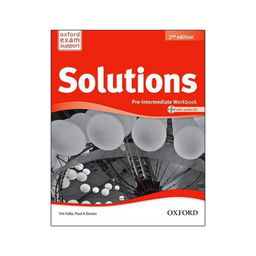 Solutions Pre-Intermediate Workbook With Audio CD (2E)