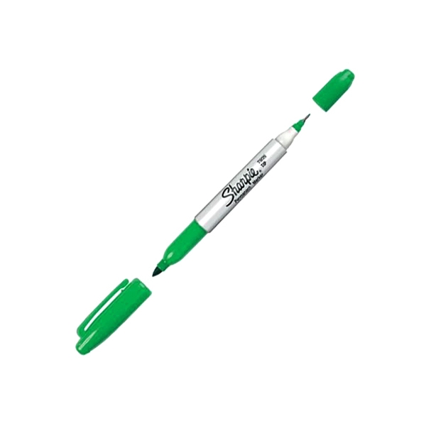 Bút Lông Dầu Sharpie Twin Xanh Lá 32204