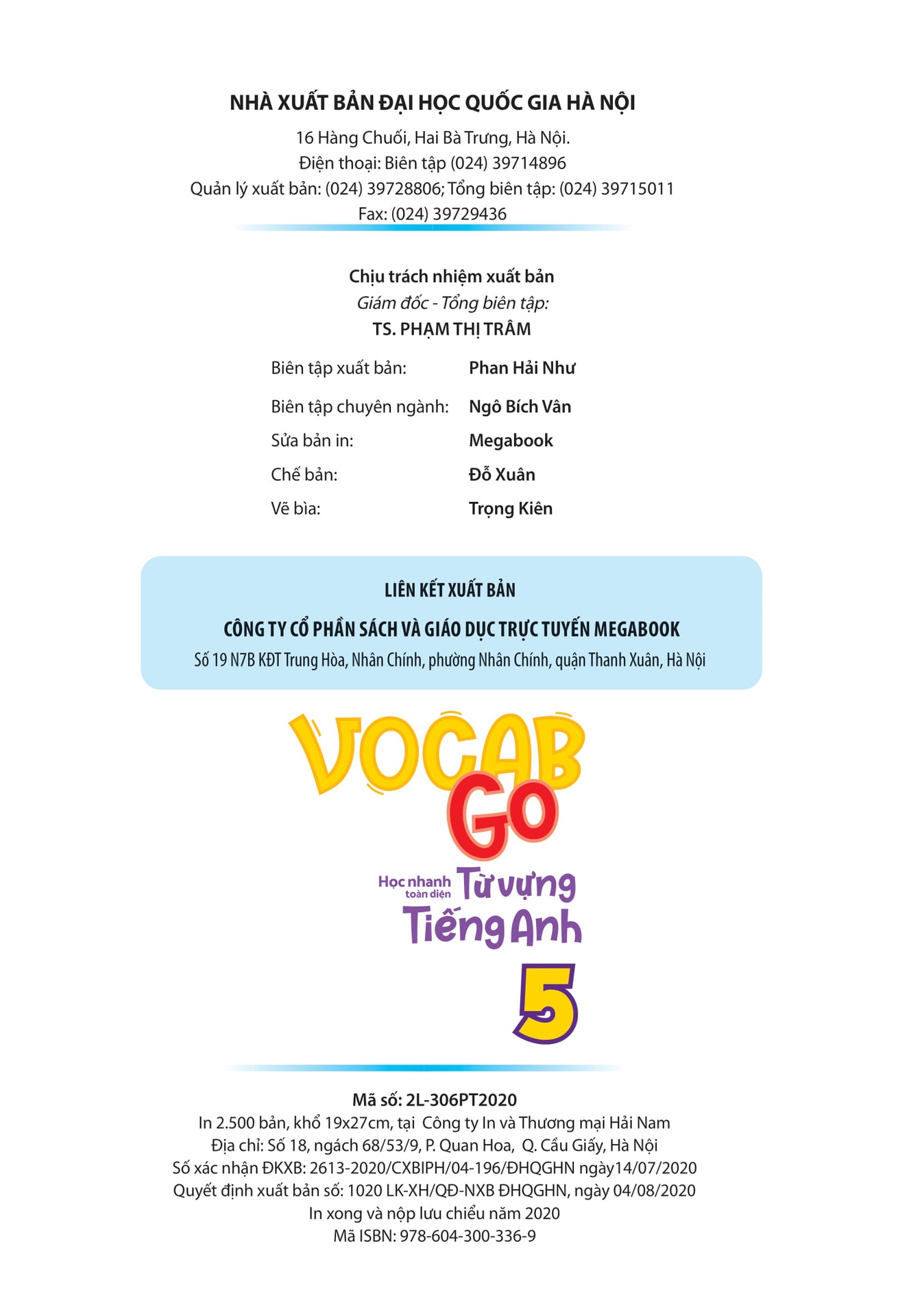 Vocab Go Học Nhanh Toàn Diện Từ Vựng Tiếng Anh 5