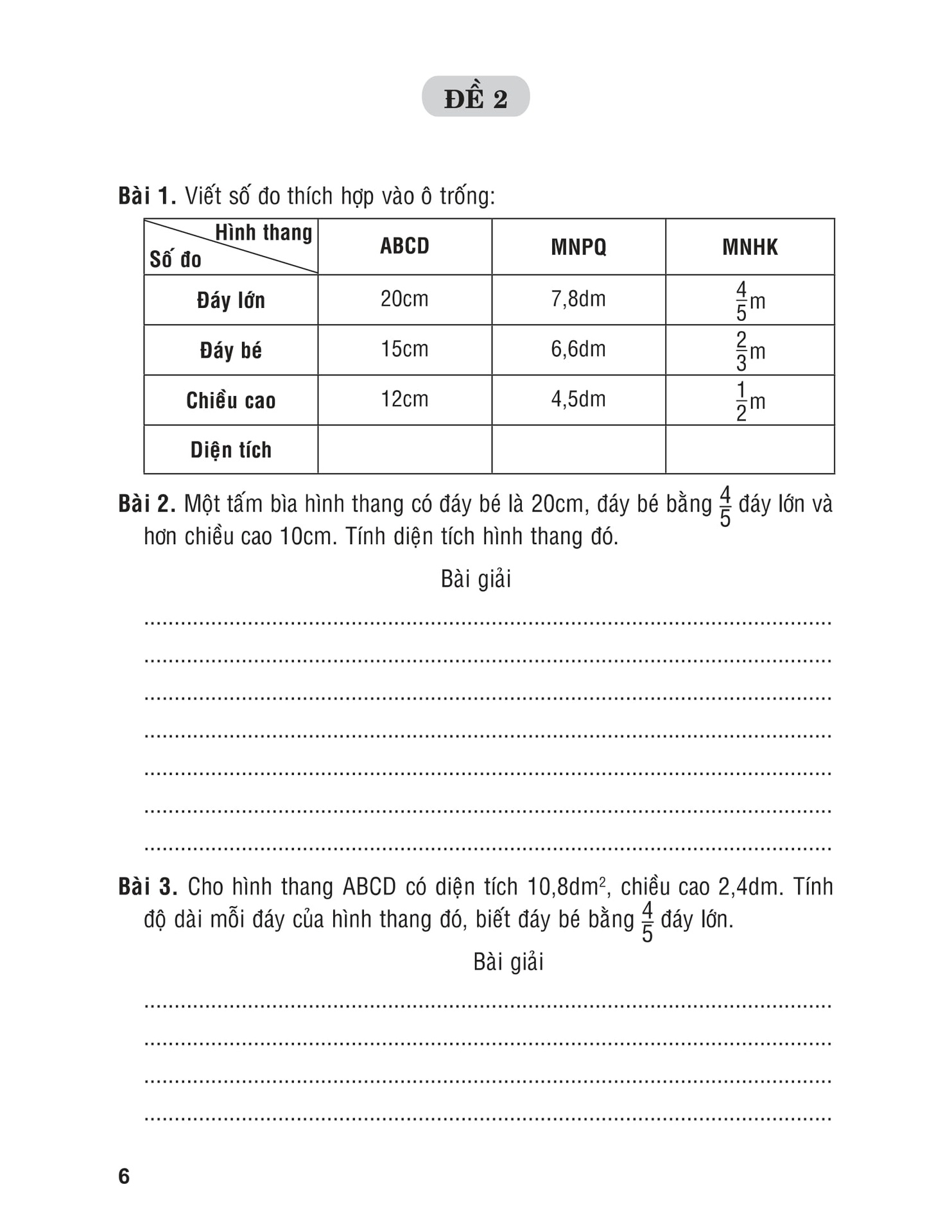 Tuyển Chọn Đề Ôn Luyện Và Tự Kiểm Tra Toán 5 - Tập 2 (Tái Bản 2019)