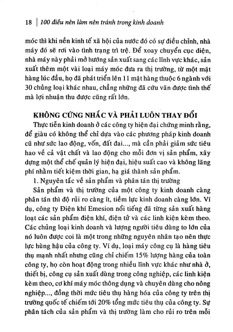 100 Điều Nên Làm, Nên Tránh Trong Kinh Doanh