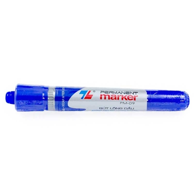 Pm09 Bút Lông Dầu Thiên Long PM-09 - Mực Xanh