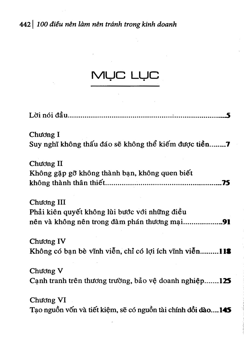 100 Điều Nên Làm, Nên Tránh Trong Kinh Doanh