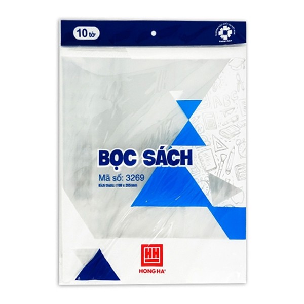 Bọc Sách Giáo Khoa Hồng Hà Khổ 19x26.5 cm 3269