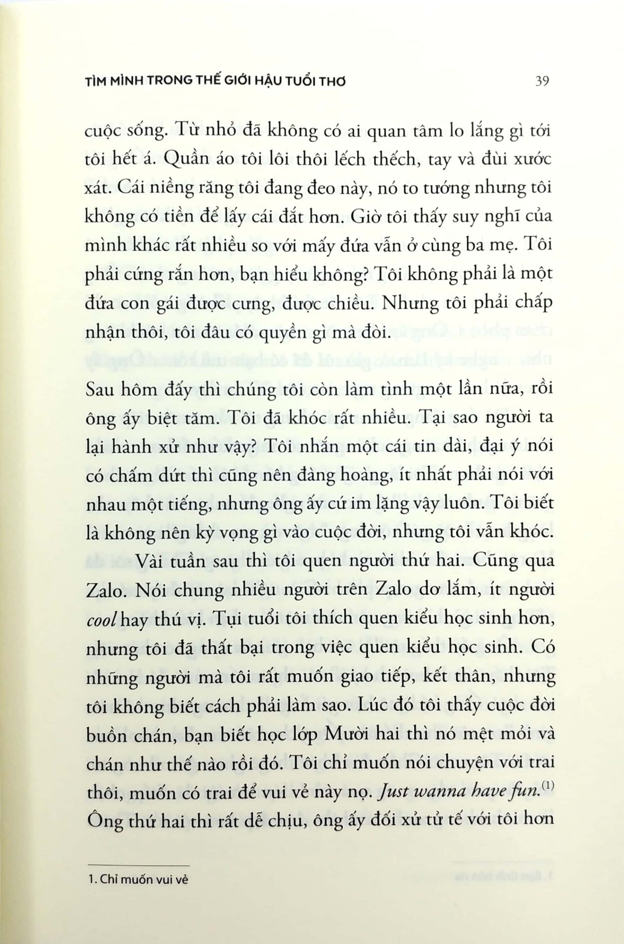 Tìm Mình Trong Thế Giới Hậu Tuổi Thơ