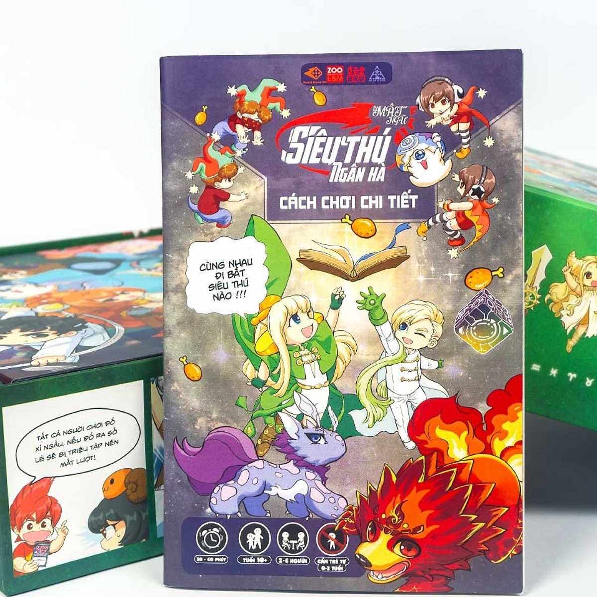 Đồ Chơi Board Game Lớp Học Mật Ngữ - Siêu Thú Ngân Hà