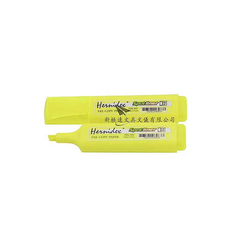 Bút Dạ Quang Màu Hernidex FHL-923 Màu Vàng