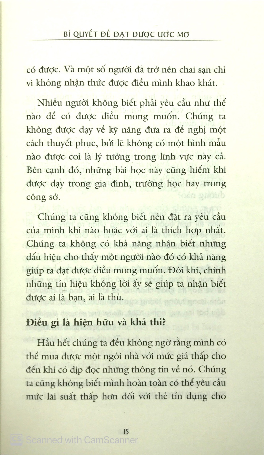 Bí Quyết Để Đạt Được Ước Mơ