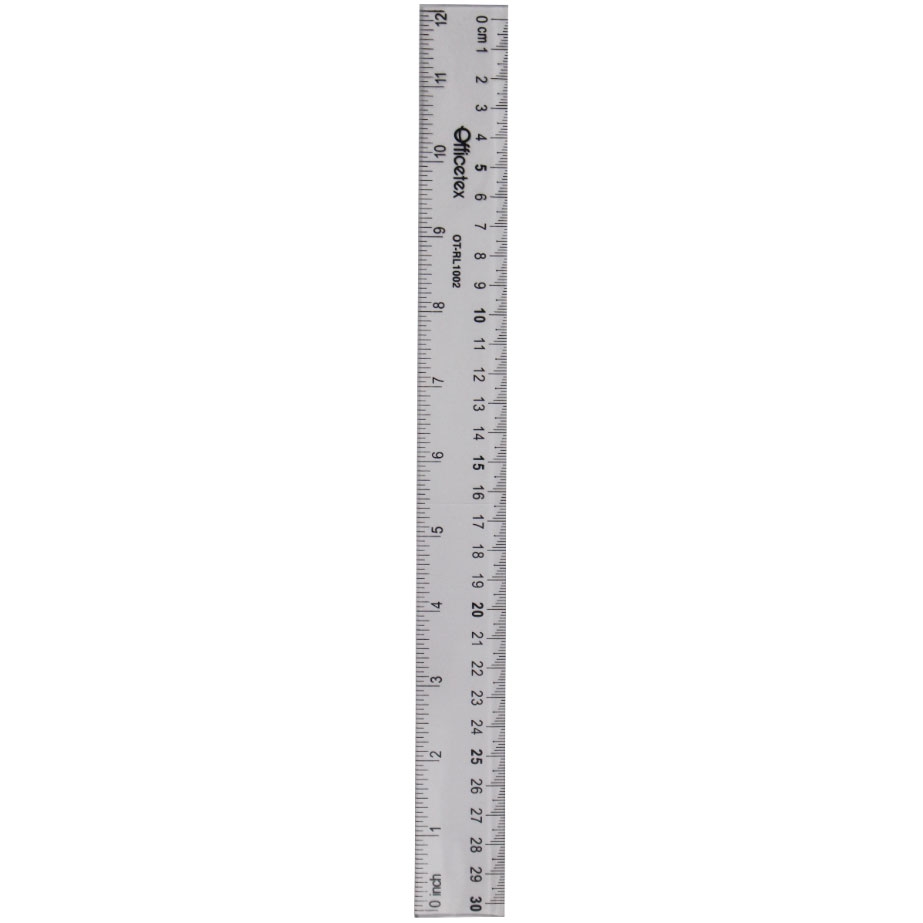 Thước Kẻ 30 cm Flexoffice OT-RL1002