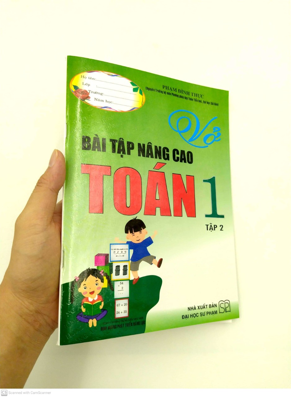 Vở Bài Tập Nâng Cao Toán 1 - Tập 2