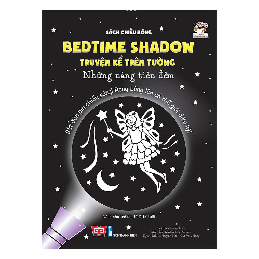 Sách Chiếu Bóng - Bedtime Shadow - Truyện Kể Trên Tường - Những Nàng Tiên Đêm