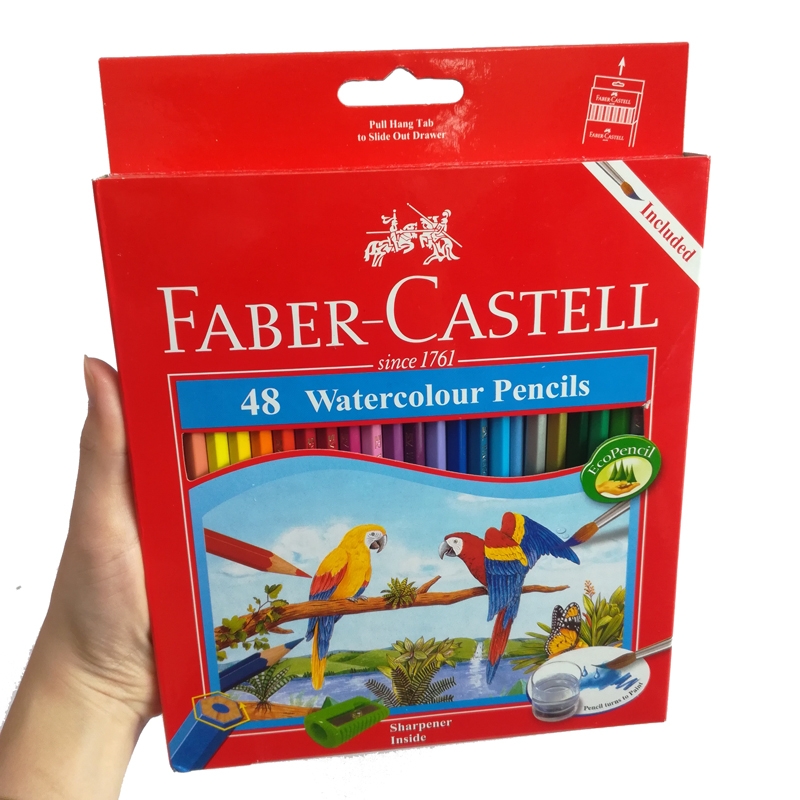 Bút Chì Màu Nước Faber-Castell Parrot 48 Màu 114468