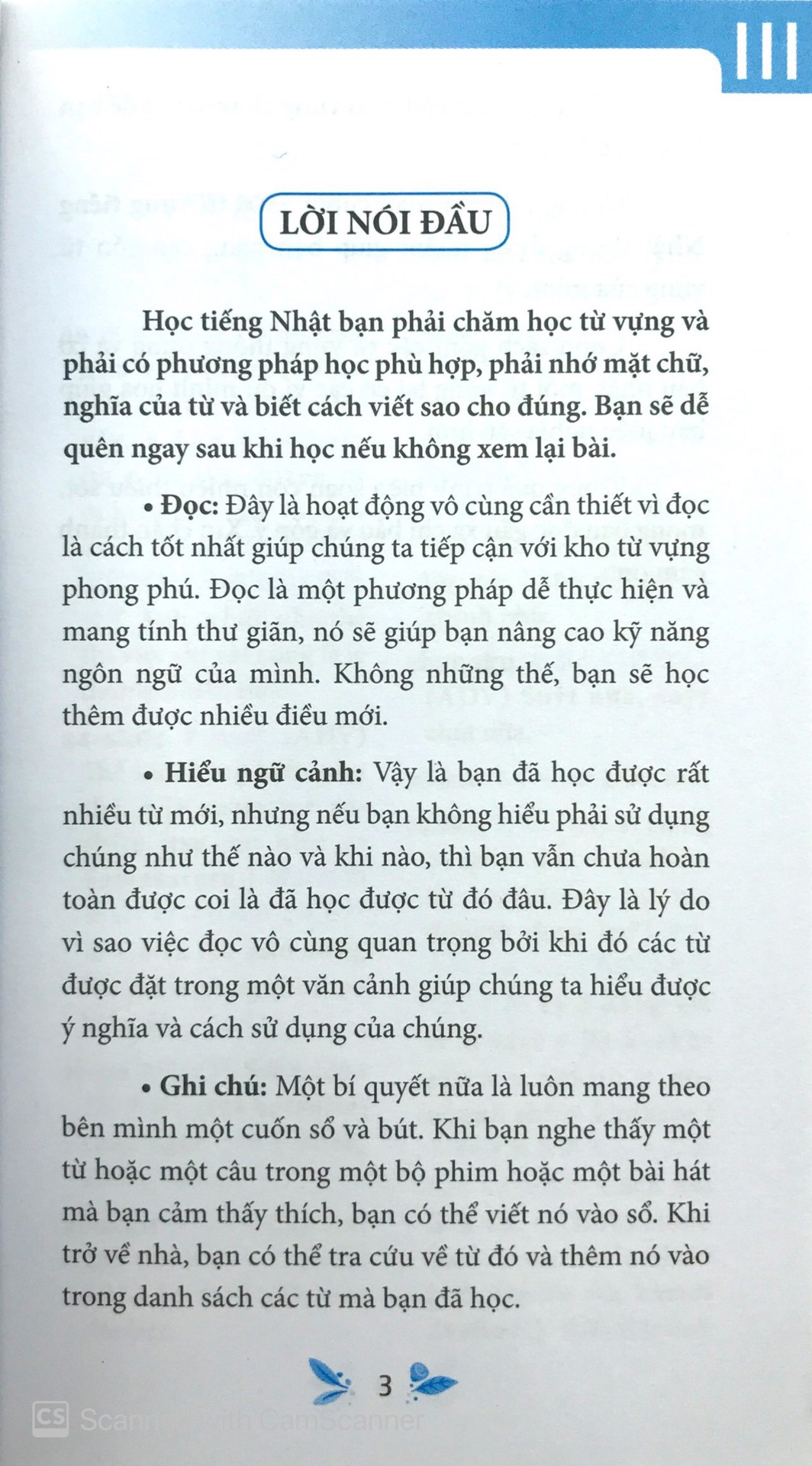 5500 Từ Vựng Tiếng Nhật Thông Dụng