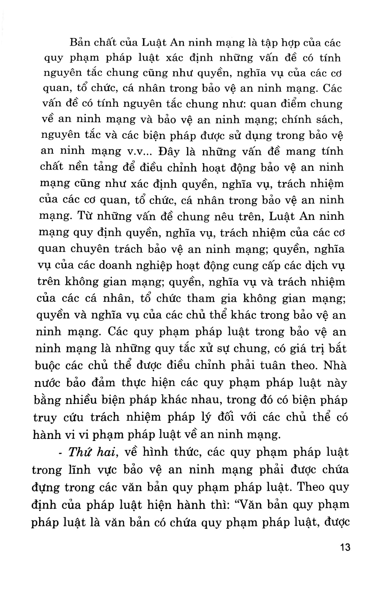 Một Số Vấn Đề Cơ Bản Của Luật An Ninh Mạng