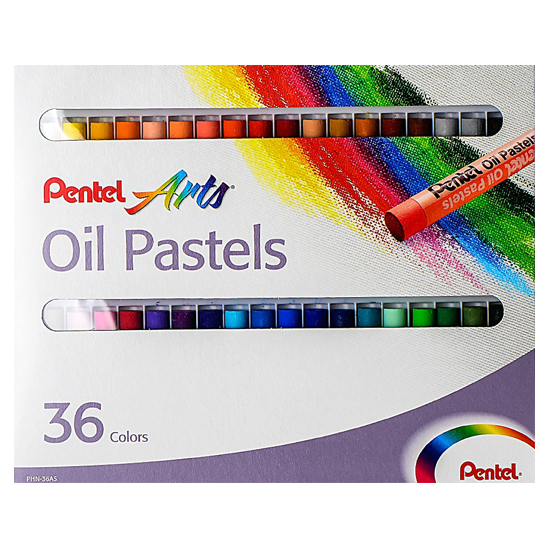 Bút Sáp Dầu 36 Màu Pentel PHN-36