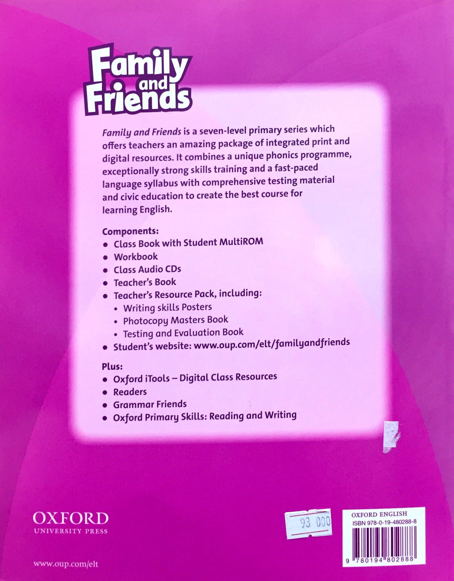 Family And Friends 5 Workbook