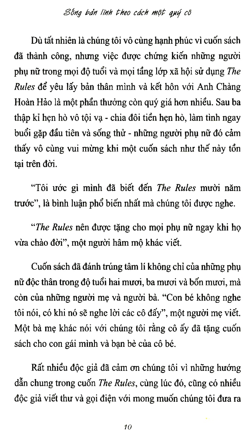 Sống Bản Lĩnh Theo Cách Một Quý Cô - All The Rules