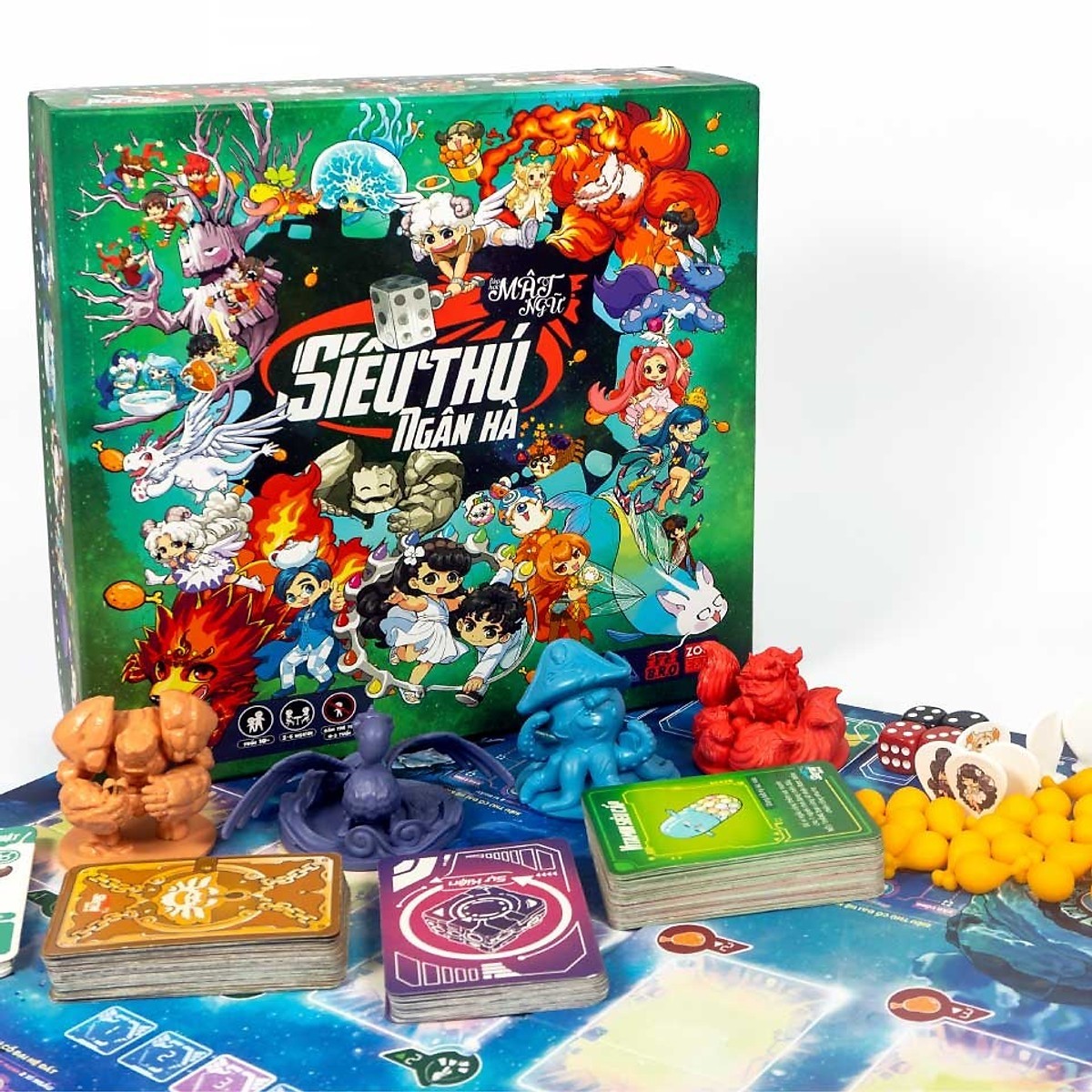 Đồ Chơi Board Game Lớp Học Mật Ngữ - Siêu Thú Ngân Hà