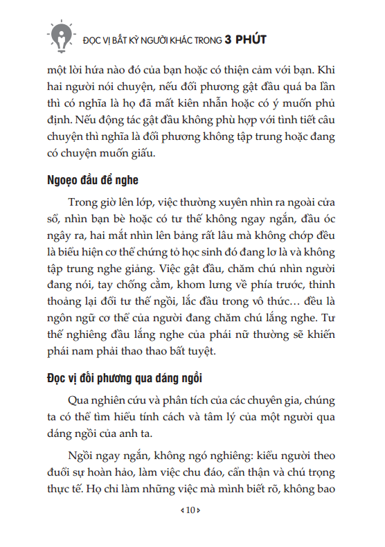 Đọc Vị Bất Kỳ Người Khác Trong 3 Phút