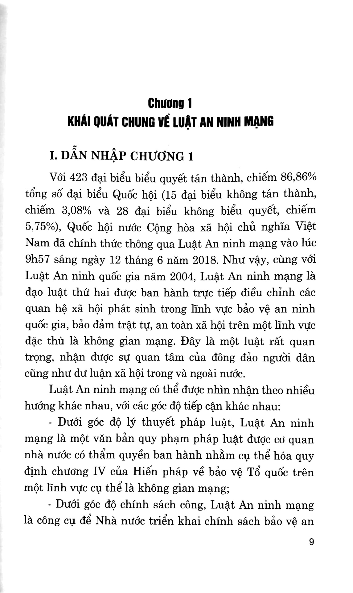 Một Số Vấn Đề Cơ Bản Của Luật An Ninh Mạng