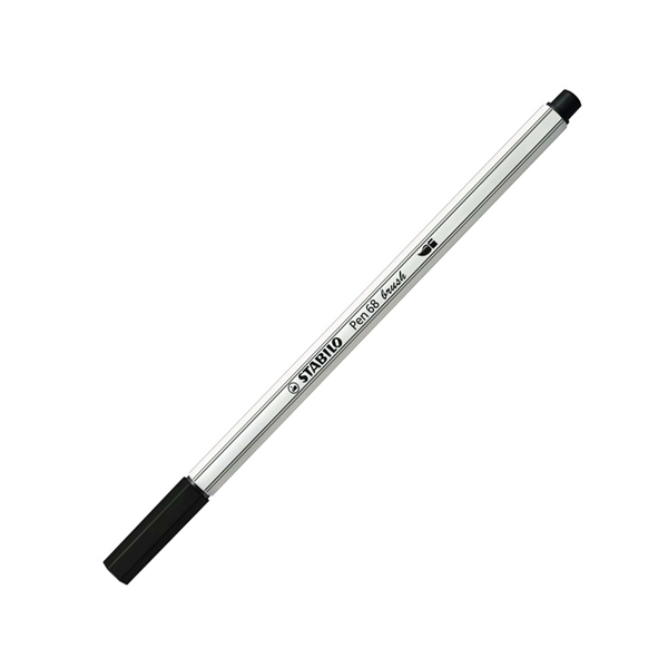 Bút Lông Stabilo Pen 68 Brush PN68BR-46 - Màu Đen