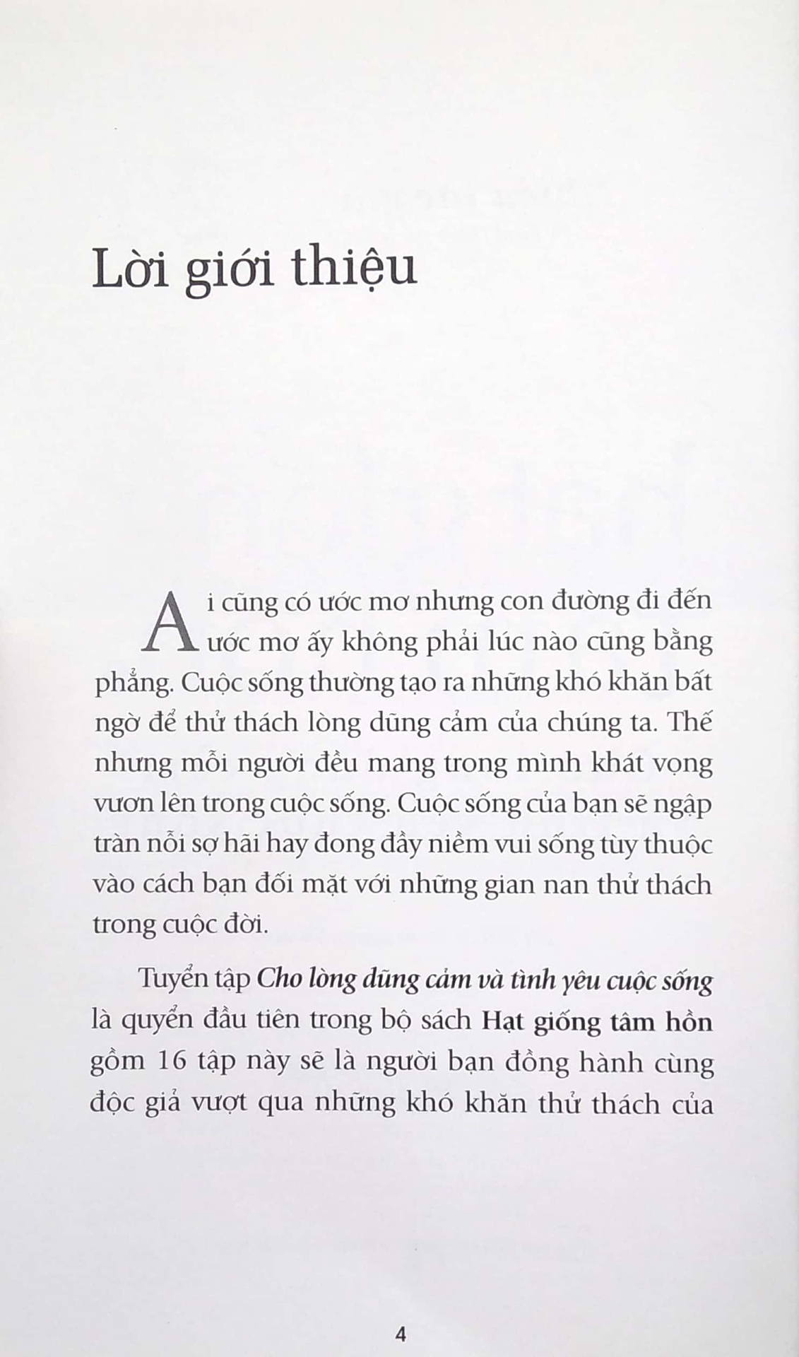 Hạt Giống Tâm Hồn Tập 2 - Cho Lòng Dũng Cảm Và Tình Yêu Cuộc Sống