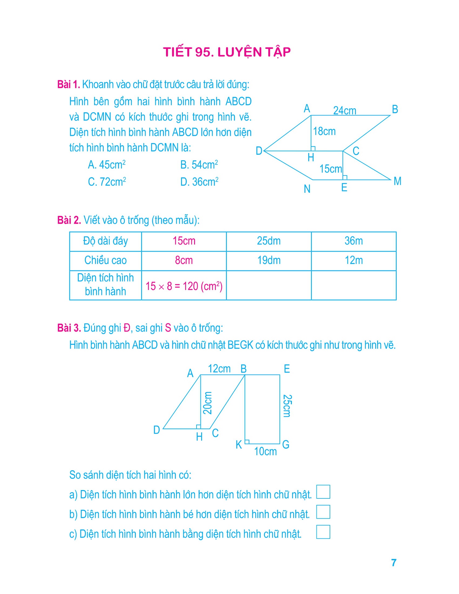 Vở Bài Tập Toán Nâng Cao Lớp 4 - Quyển 2 (Tái Bản 2019)