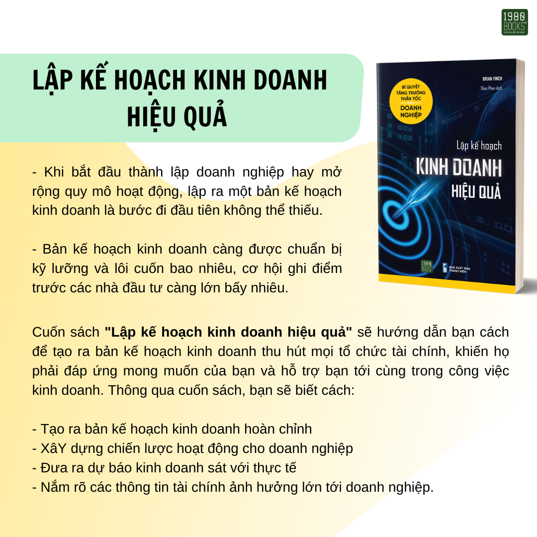 Lập Kế Hoạch Kinh Doanh Hiệu Quả