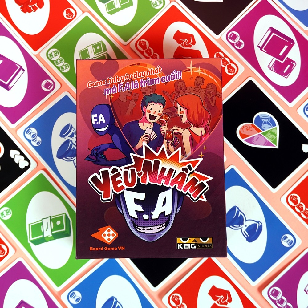 Yêu Nhầm F.A - Board Game Tình Yêu Đầu Tiên Mà FA Là Trùm Cuối!