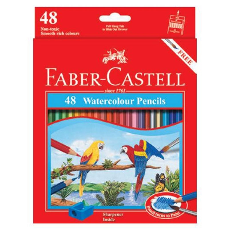 Bút Chì Màu Nước Faber-Castell Parrot 48 Màu 114468