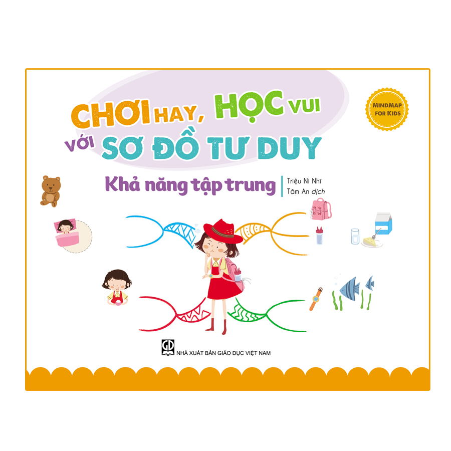 Mindmap For Kids - Chơi Hay, Học Vui Với Sơ Đồ Tư Duy - Khả Năng Tập Trung