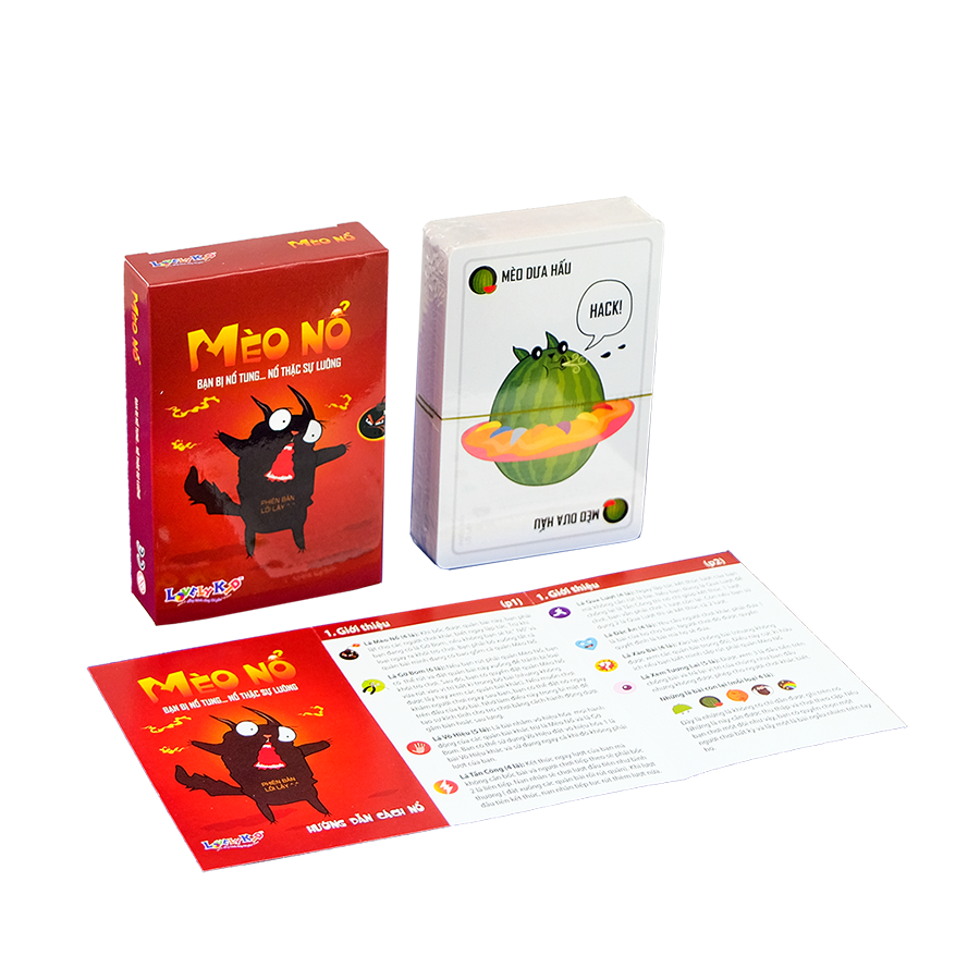 Đồ Chơi Board Game Mèo Nổ Hộp Giấy LH88