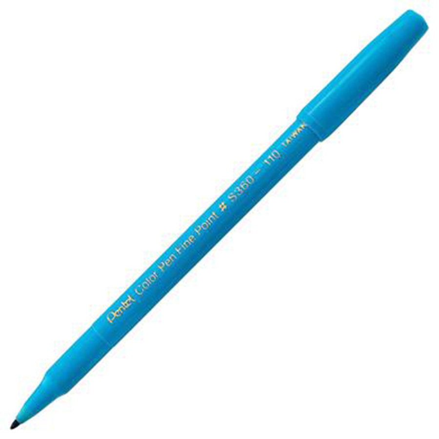 Bút Dạ Pentel S360-T110EG Màu Xanh Da Trời