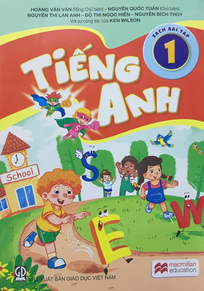 Tiếng Anh lớp 1 - Sách bài tập