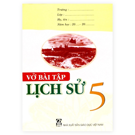 Vở bài tập lịch sử lớp 5