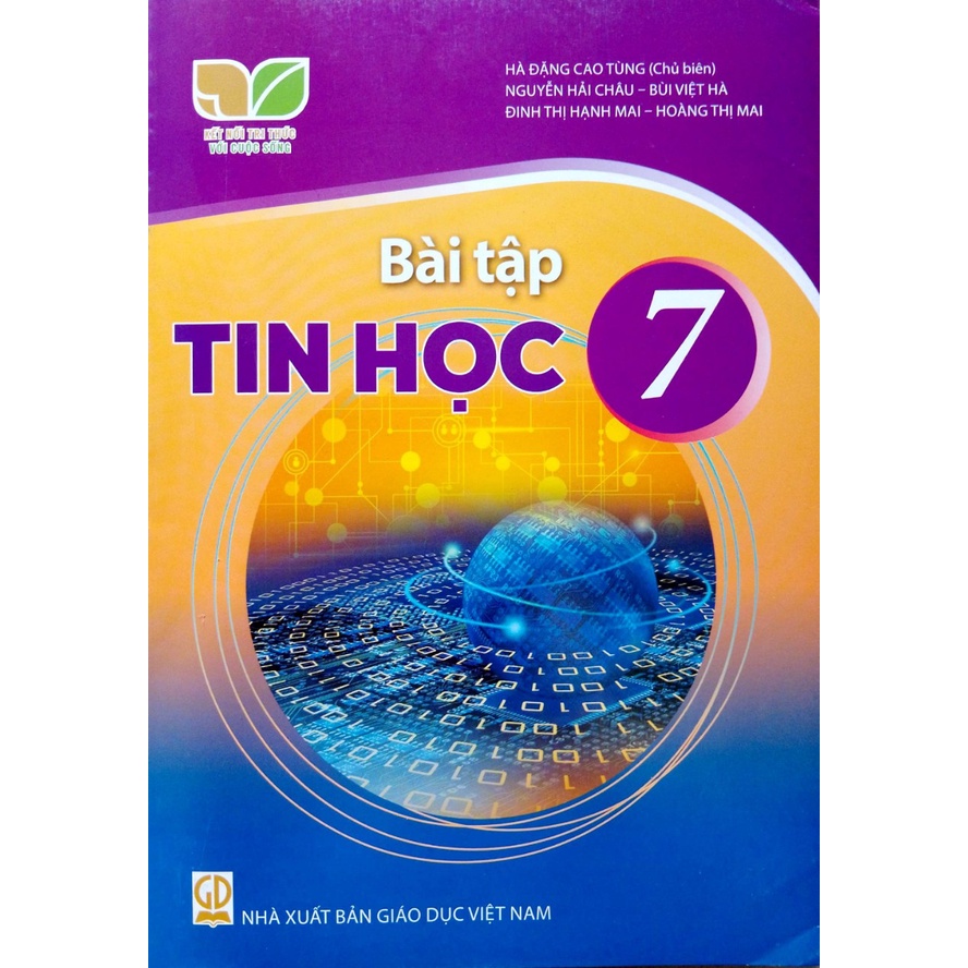 Bài tập Tin học lớp 7 (Kết nối tri thức với cuộc sống)