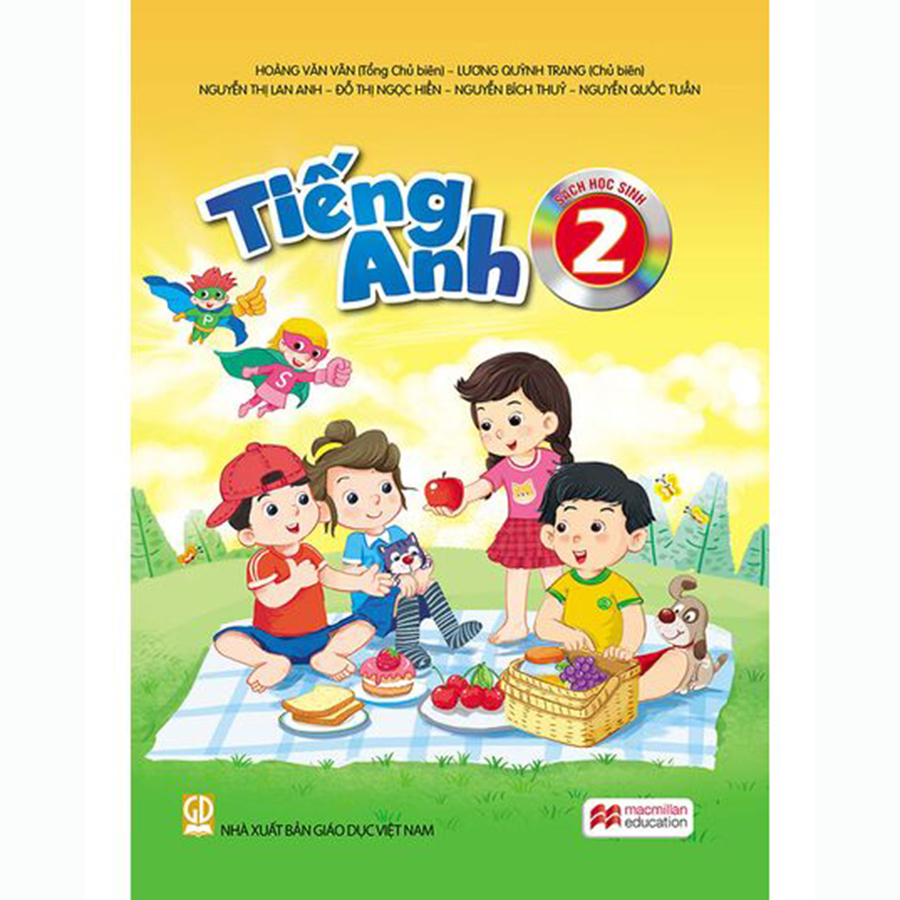 Tiếng Anh Lớp 2 - Kèm CD (Sách Học Sinh)