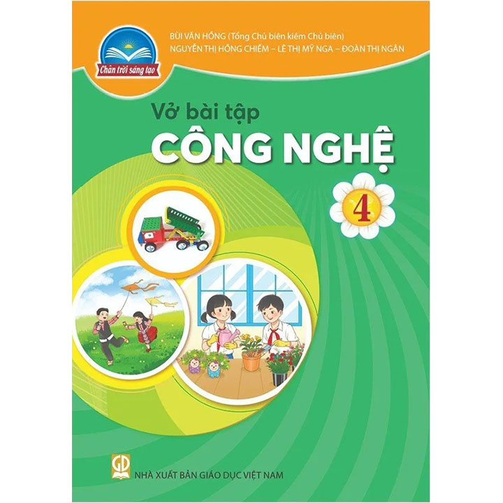 Vở Bài Tập Công Nghệ Lớp 4 (Chân Trời Sáng Tạo)