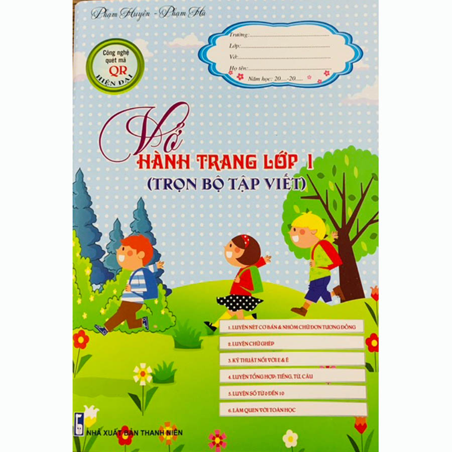 Vở Hành Trang Lớp 1 (Trọn Bộ Tập Viết)