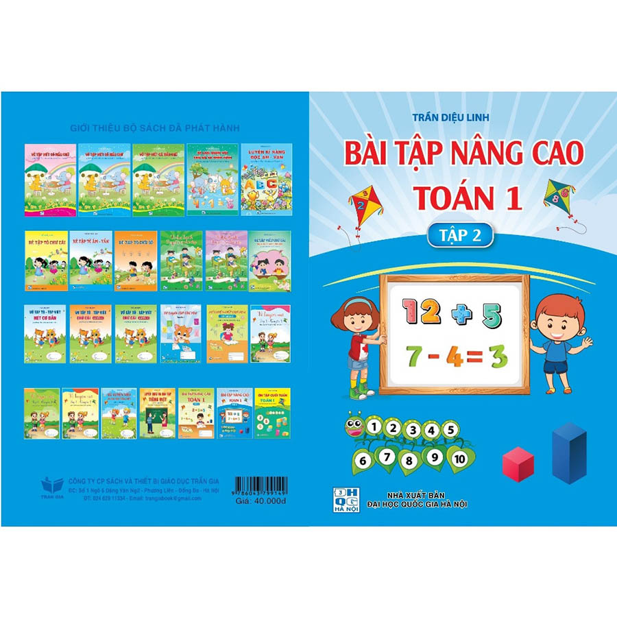 Bài Tập Nâng Cao Toán Lớp 1 Tập 2