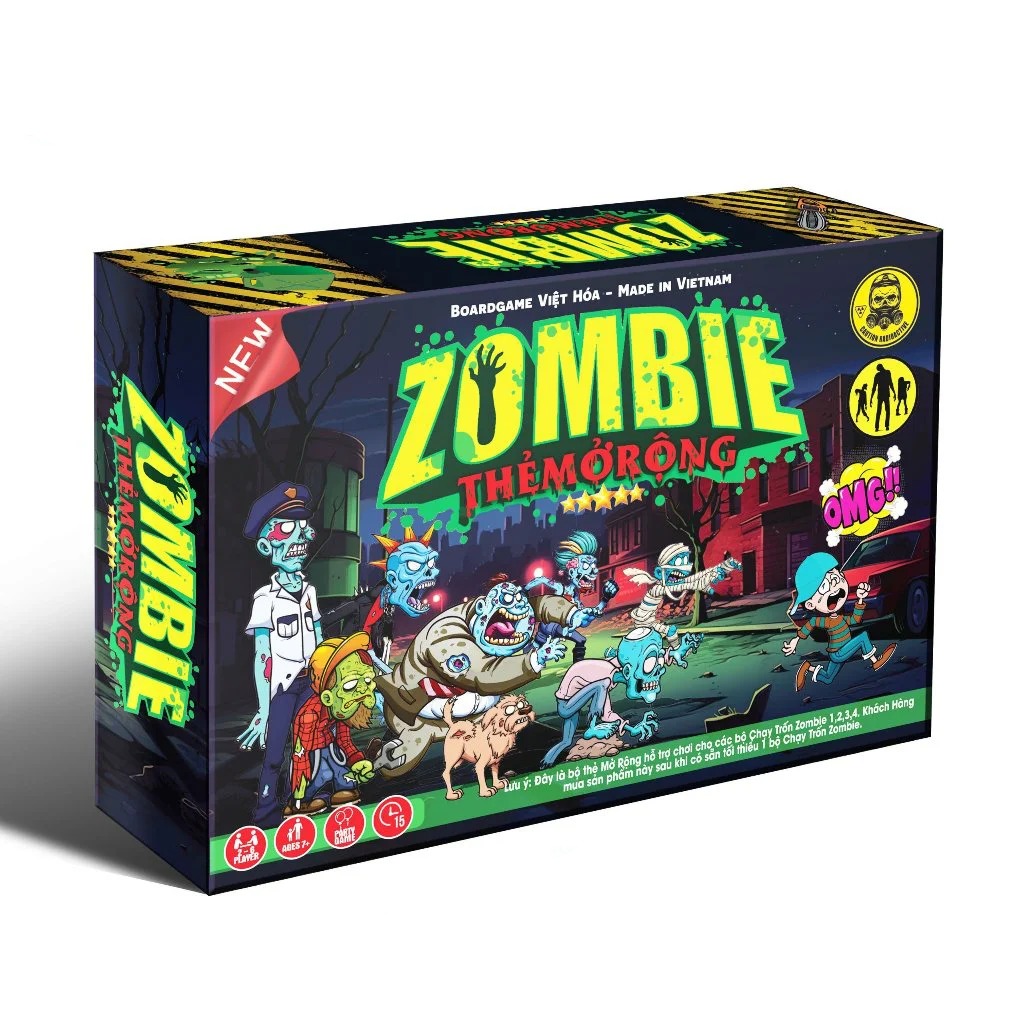 Đồ Chơi Foxi Thẻ Mở Rộng Zombie