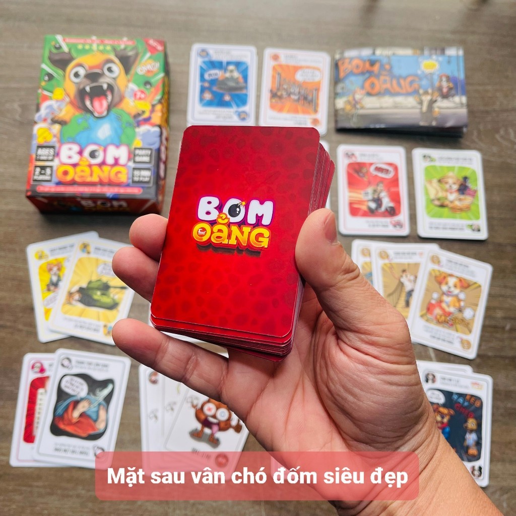 Đồ Chơi Boardgame Foxi Bom Oẳng