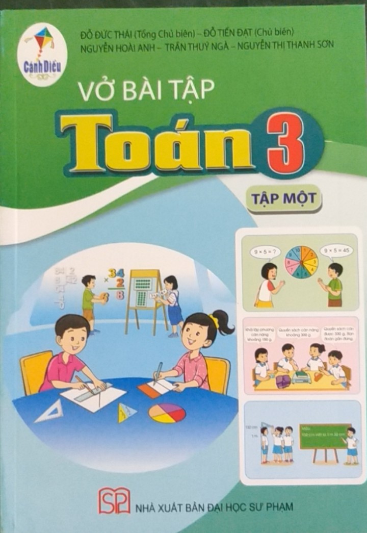 Vở bài tập Toán lớp 3 tập 1 (Cánh Diều)