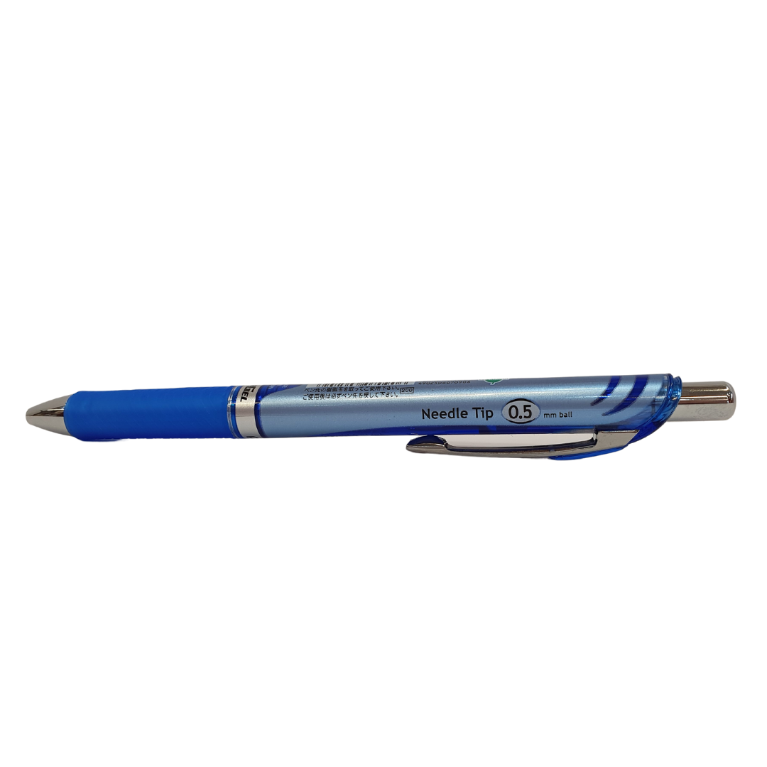 Stylos Plume Jetables PILOT V-Pen - Lot De 6, Plume Moyenne 0,4 Mm, Encre Turquoise - Corps Argent, Embout Turquoise